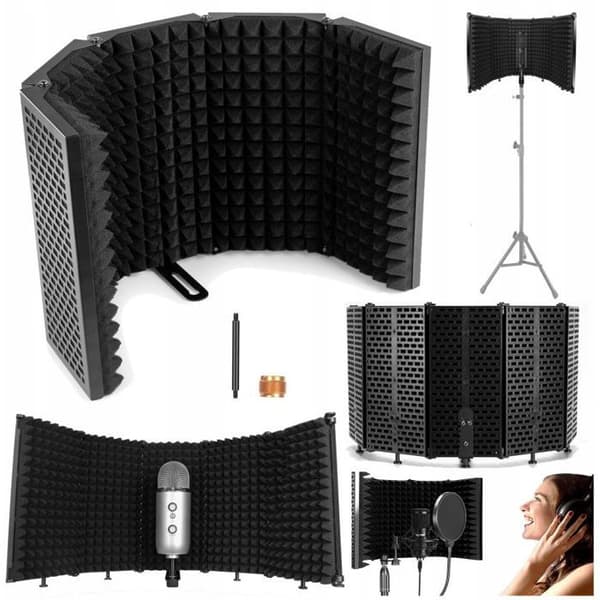 Absorberande panel Xxxxxbitmat akustisk studio skärm portabel DNA NSP