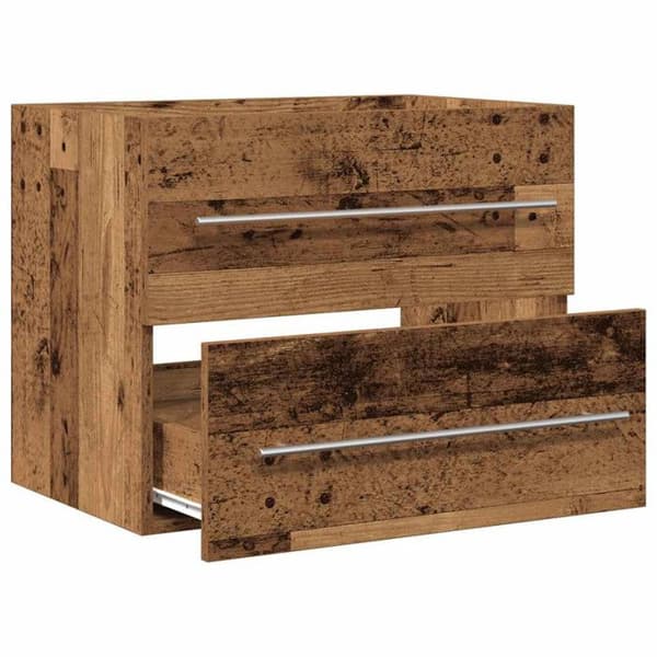 Badmöbel gammalt trä 60x38,5x48 cm