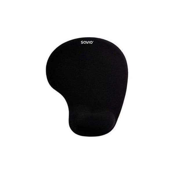 Musmatta - SAVIO - MP-01B - Svart - Handledsstöd - Gel - 3 mm tjock.
