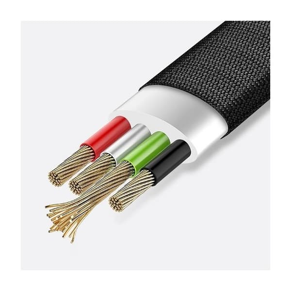USB-C-kabel USAMS 1,2 m röd