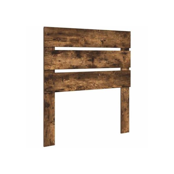 Sänggavel i ingenjörsträ - vidaXL - Rökek - 100 cm - Modern stil - Rektangulär design