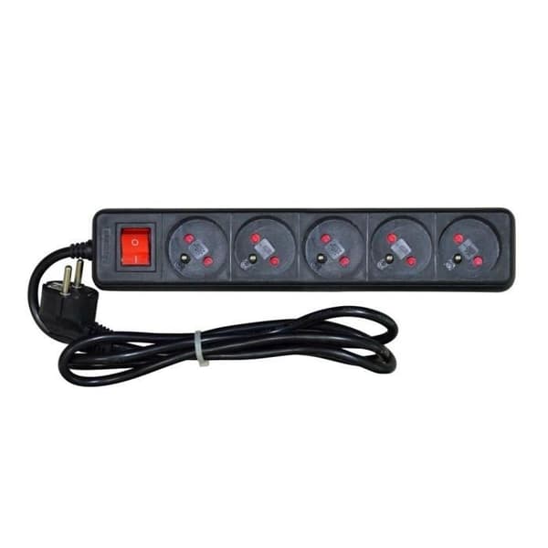 KRAFTUTTAG VAKOSS 52-511SK 5 SOCKETAR, KABEL 1...