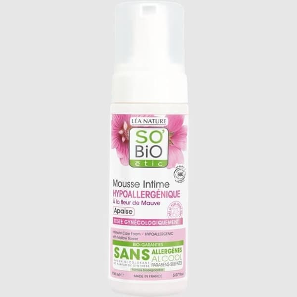 SO'BiO ETIC Intim mousse med Mauve blomma - 150 ml