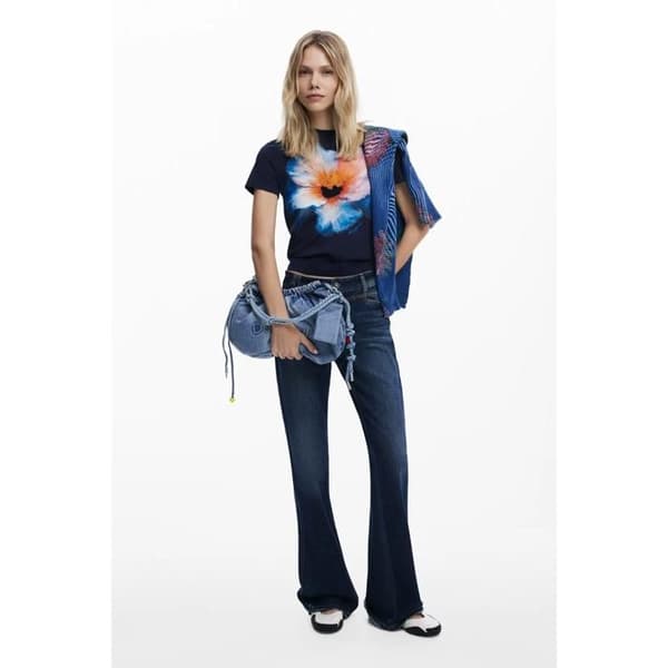 T-shirt dam Desigual Estocolmo