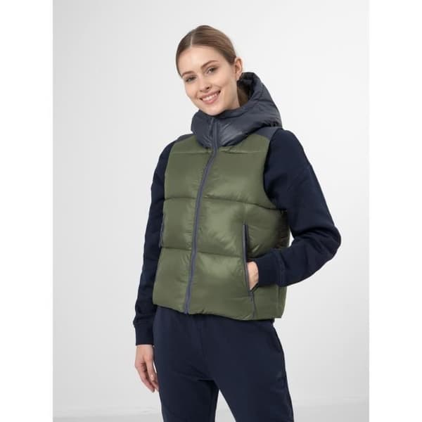 Gilet för kvinnor 4F Grön