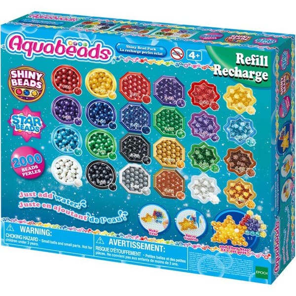 "Påfyllning pärlor glittrar - Aquabeads - 31995"