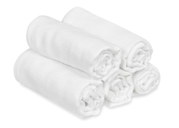 Bomullskuddar - paket om 5, storlek 70x80