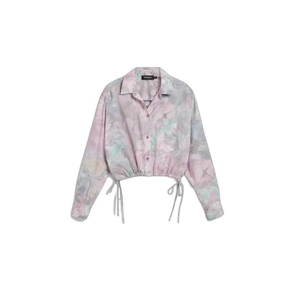 Långärmad blus dam Desigual Lacroix