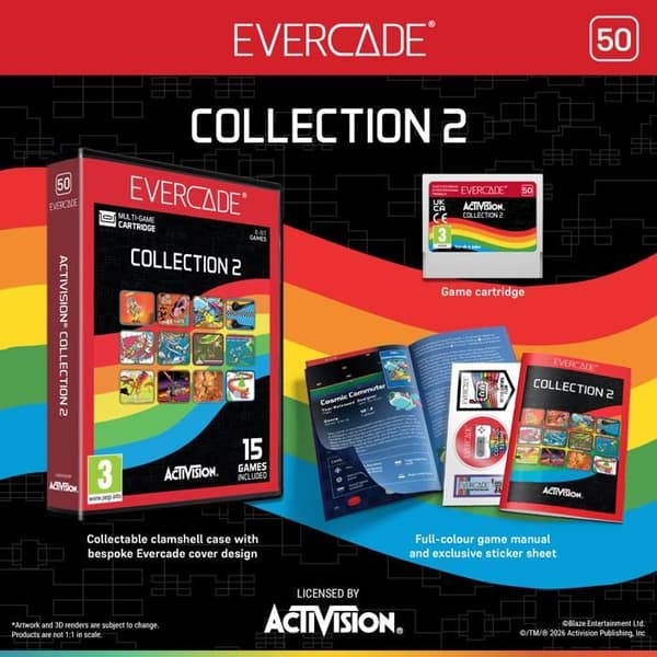 Blaze Evercade - Activision Collection 2 - Kartong nr 50