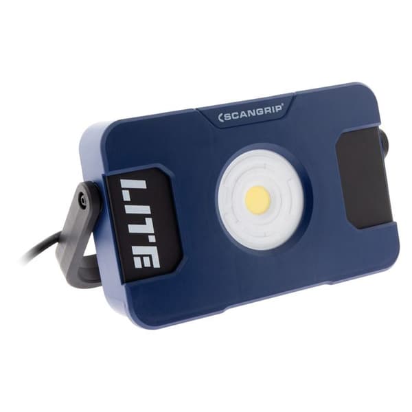LED-projektor 3500lm + kabel 5m + extern batteri - Scangrip