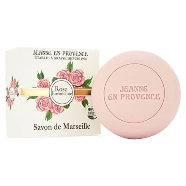 Jeanne i Provence Fast Tvål Fängslande Ros