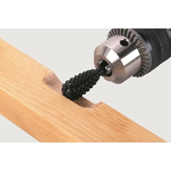 WOLFCRAFT Äggformad trärasp - Ø 14 x 30 mm