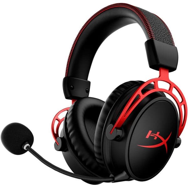 Trådlösa Spelhörlurar - HyperX Cloud Alpha - för PC - Svart & Röd