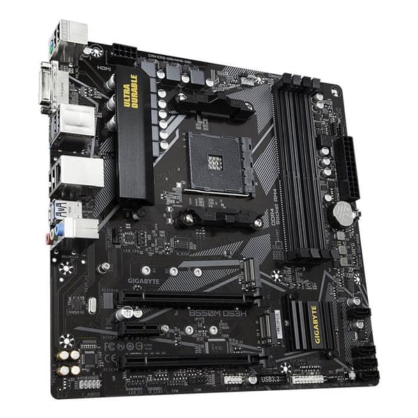 Gigabyte B550M DS3H moderkort