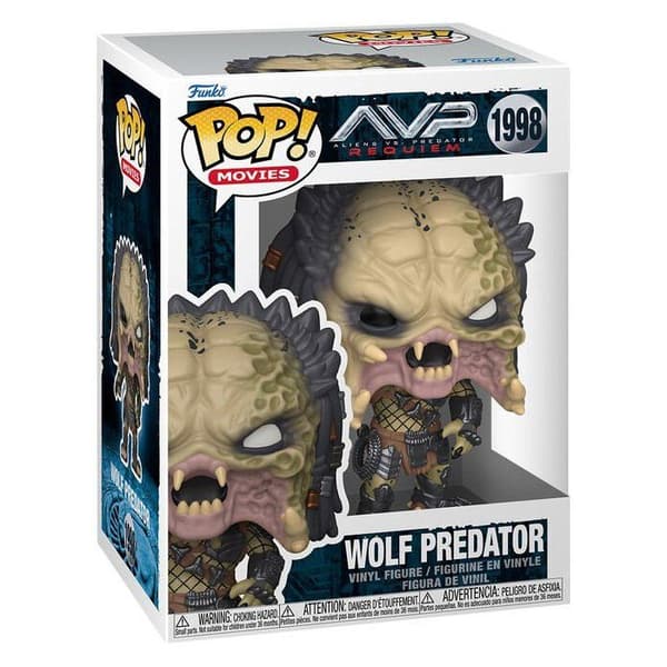 Figur Funko Pop! | Predator | Wolf Predator Med Chase-möjlighet