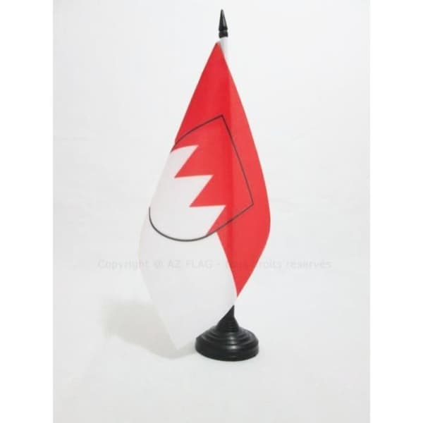 Bordflagga - AZ FLAG - Franken (Bayern) - 21x14 cm - Polyester - Plastbas