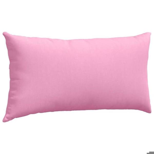 vidaXL Soffkuddar 2 st Rosa 80 x 40 cm tyg 42013711