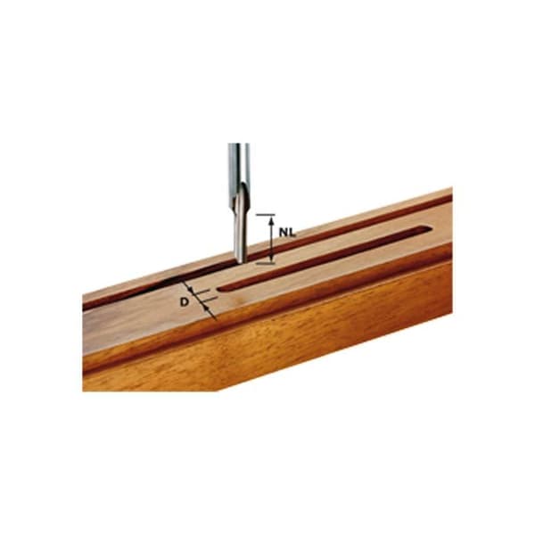 Rillfräs HS - FESTOOL - Fräs - D 4/15 - Mjukt trä