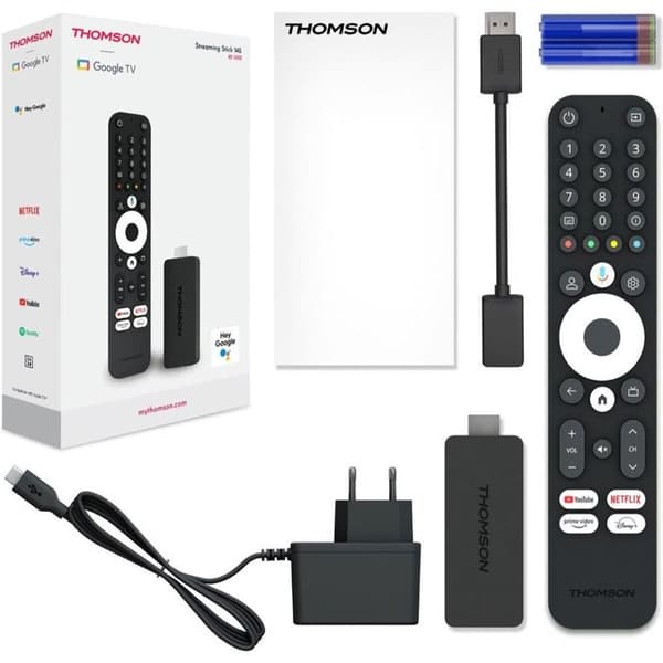 Thomson 145G Stick 4K Media Gateway med Google TV