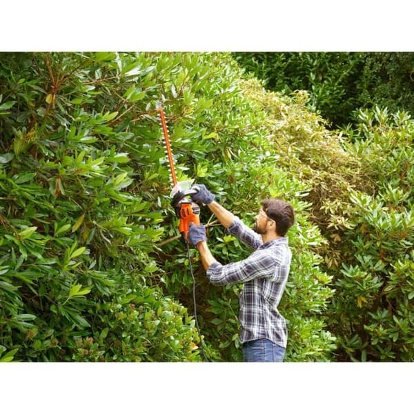 Elektrisk häcktrimmer med sladd - BLACK&DECKER - BEHTS301-QS - 500W - 50cm blad