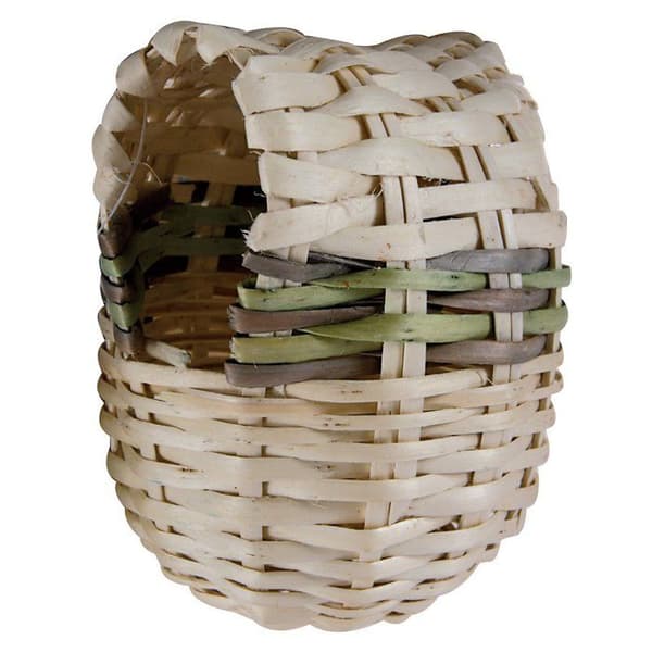 Fågelbo - Exotisk - Stort Modell - Rattan - Beige - Medium Storlek