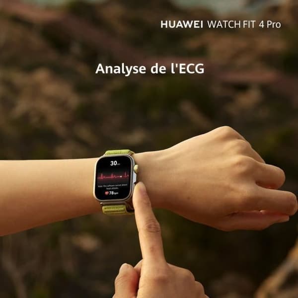 HUAWEI Watch Fit 4 PRO Svart smartklocka