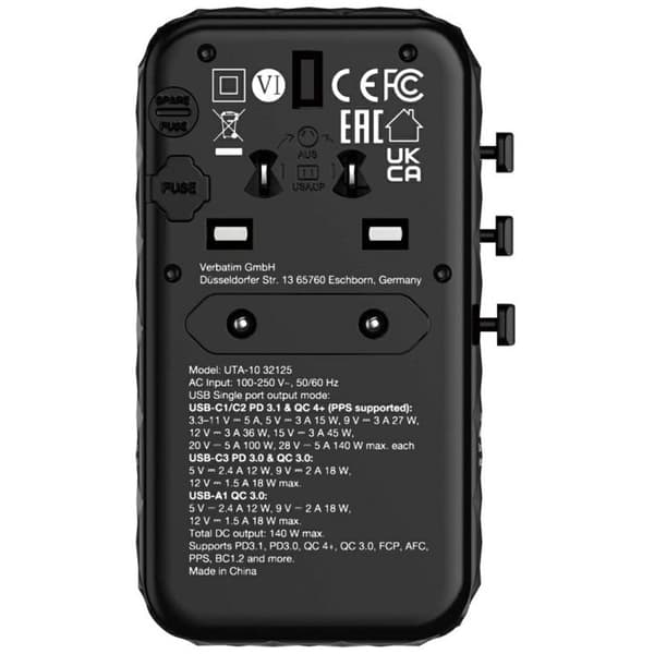 VERBATIM ADAPTATEUR RESA UTA-10