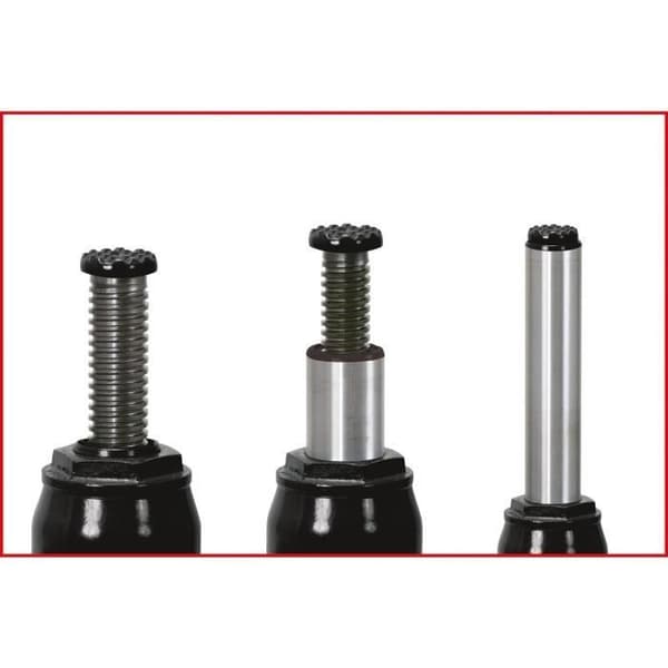 Hydraulisk flasklyft - KS TOOLS - 2T - Stål - Universell - Bil