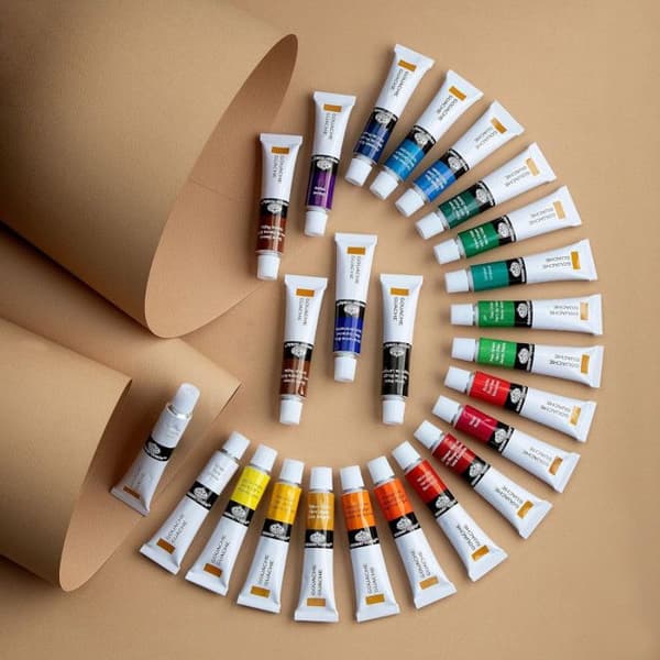 Royal & Langnickel Gouache - Assortiment 24 tuber x 12 ml