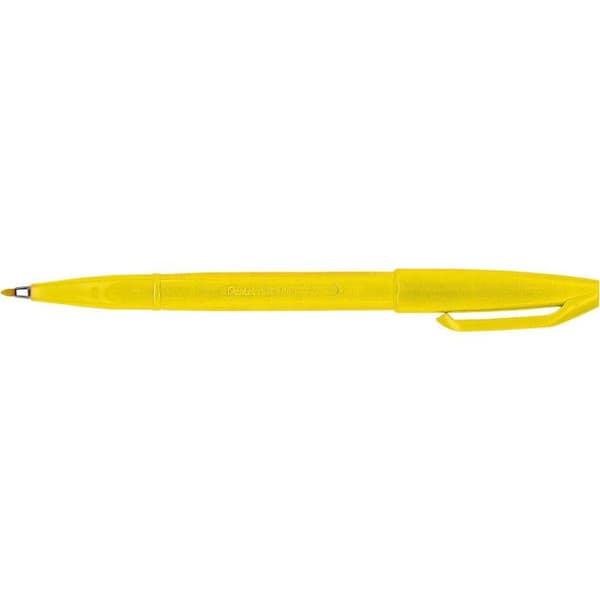 Stylo Roller - Pentel - Icke permanent - Gul - Vattenbaserat bläck - 2 mm
