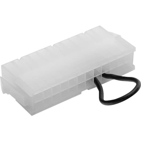 Fiche EK-ATX - EKWB - Vit - 24-pin kontakt - Strömkabel - 1 styck