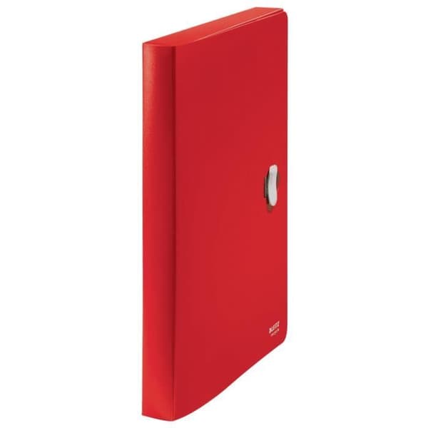 Konventionell mapp - LEITZ - 46230025 - Röd - PP - A4 - 250 ark