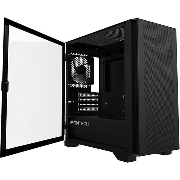 PC-kabinett - Montech - Air 100 - Mini Tower - Glaspanel - USB 2.0/3.0-kontakter