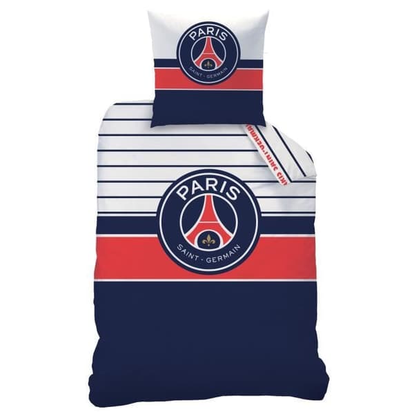 Bäddset - PSG - LOGO - 100% bomull - 200x200 cm - Tvättbar i 40°