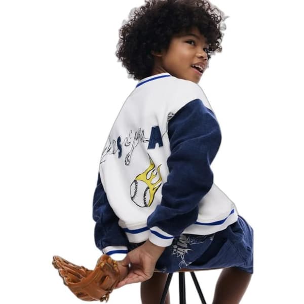 Barnjacka Desigual Base - vit