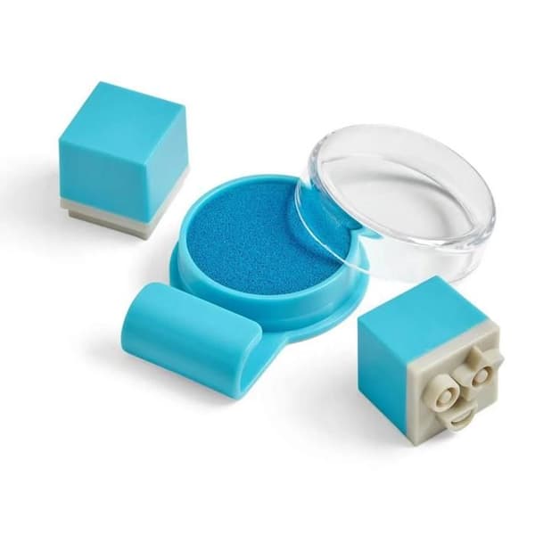 Set kreativt: stämplar Numberblocks Stampoline Park