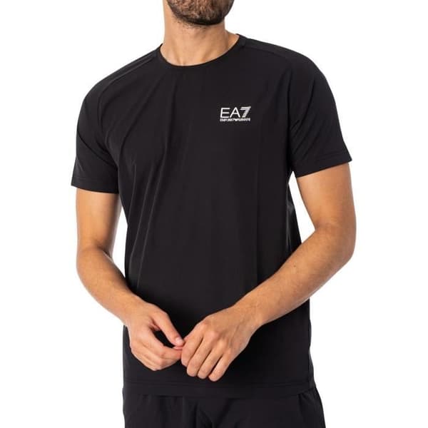 Kort träningsdräkt Logo Ventus - EA7 - Herr - Svart - Polyester