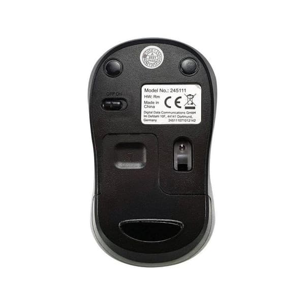 Mus - EQUIP - S7814583 - Ambidextrous - 2 programmerbara knappar - RF trådlös