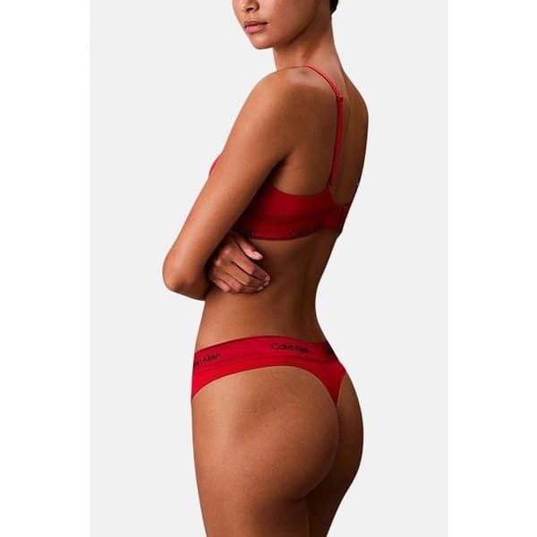 String Röd Kvinna Calvin Klein Jeans Bikini