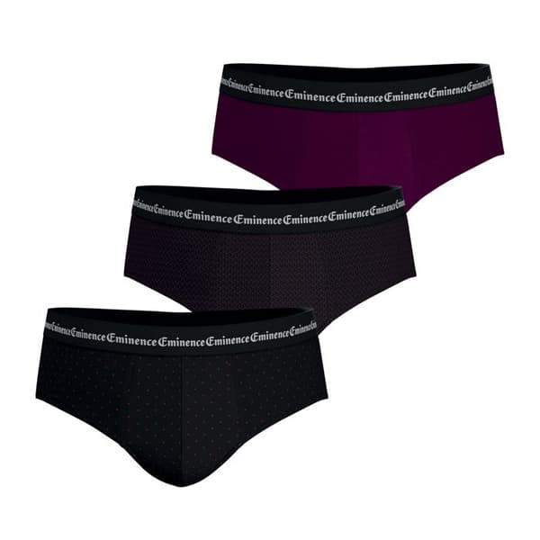 3-pack herrunderkläder Business Print Eminence