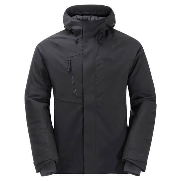 Jack Wolfskin Troposphere vattentät jacka - svart - M