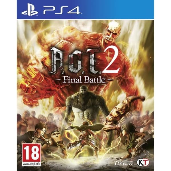 Attack on Titan 2: Final Battle Spel PS4