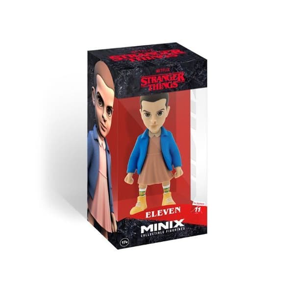 Figur - Minix - Stranger Things - Eleven - 12 cm - högkvalitativ PVC