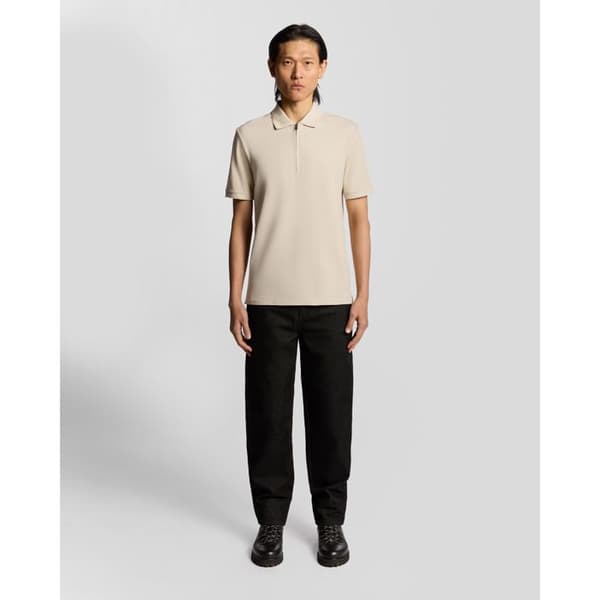 Polo 1/2 zip Lyle & Scott Ottoman