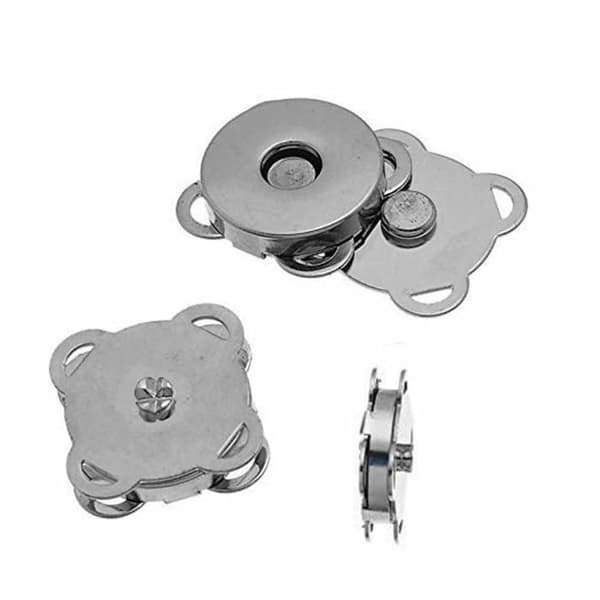 Sömnadsbrosch - metallöglor - karbinhake - Nuluxi-ring - 15
