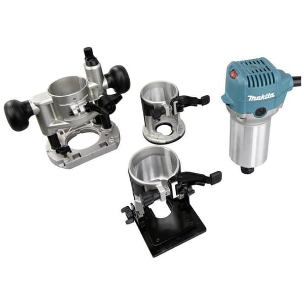 Makita Multifunktionsfräs RT0702CX2J + tillbehör 710 W