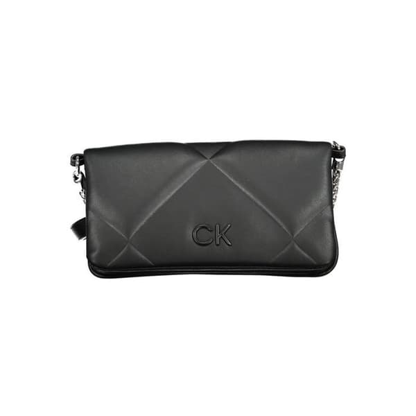 Svart bomullshandväska Calvin Klein