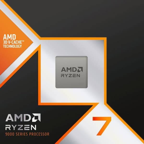 Processor - AMD - Ryzen™ 7 9850X3D - 8 Kärnor - 16