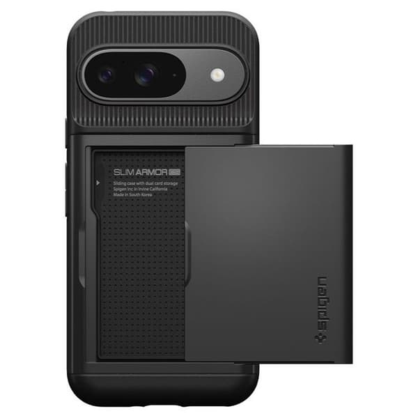 Spigen Slim Armor CS – Fodral för Google Pixel 9/9 Pro (Svart)