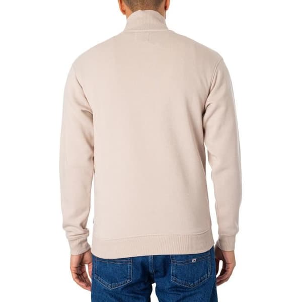 Bradley Half Zip Sweatshirt - Jack & Jones - Herr - Beige